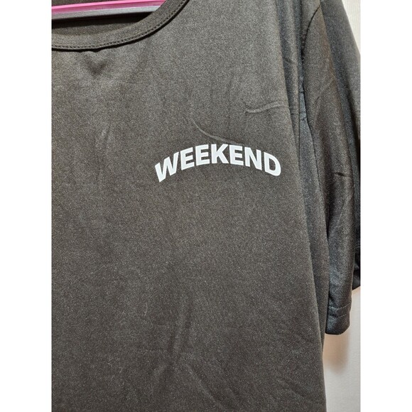 Womens 2 Piece XL Black Pajama Set Weekend T-Shirt & Shorts Sleep Loungewear - Picture 9 of 16